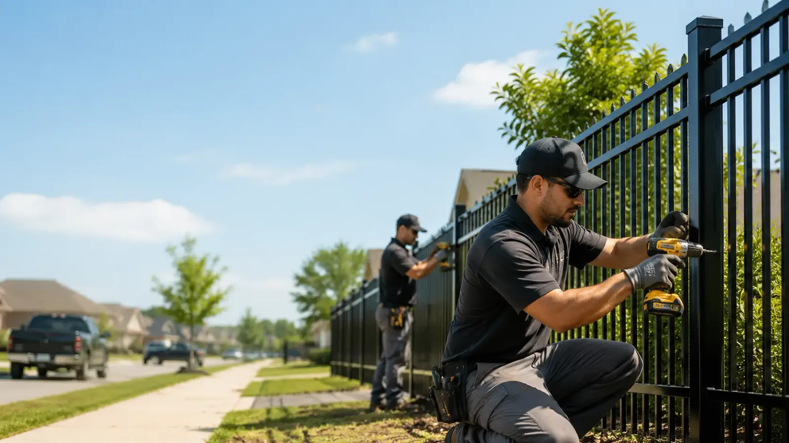Metal Fence Installation in Rossburg, OH
